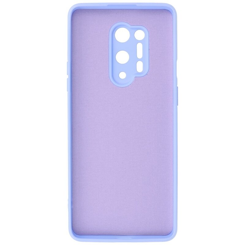 2,0 mm dickes TPU-Gehäuse in Modefarbe für OnePlus 8 Pro Purple