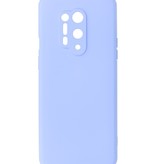 2,0 mm tyk mode farve TPU taske til OnePlus 8 Pro lilla