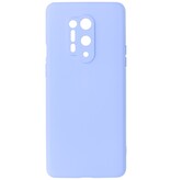 2,0 mm tyk mode farve TPU taske til OnePlus 8 Pro lilla