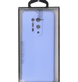 Carcasa de TPU de color de moda de 2.0 mm de grosor para OnePlus 8 Pro Morado