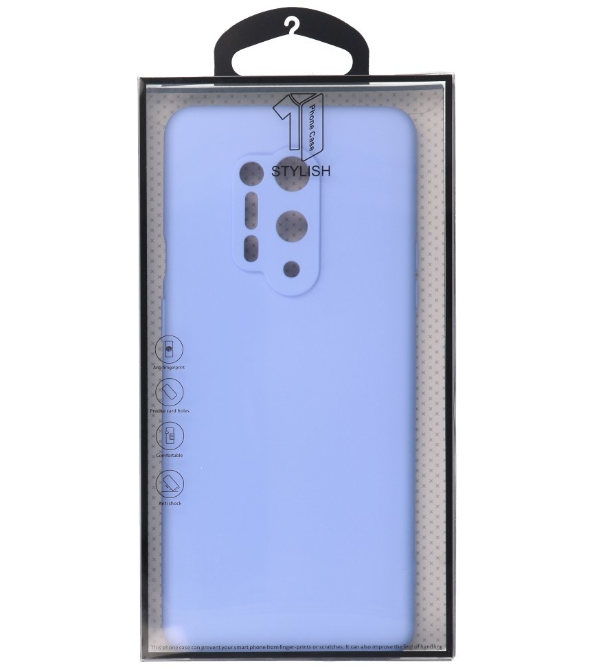 2,0 mm dickes TPU-Gehäuse in Modefarbe für OnePlus 8 Pro Purple