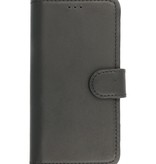 Coque Bookstyle MF Handmade Leather iPhone 12-12 Pro Noir