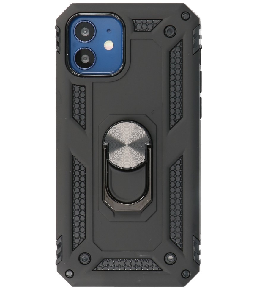 Armor Case with Ring Holder for iPhone 12 Mini Black