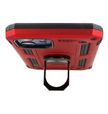 Armor Case with Ring Holder for iPhone 12 Mini Red