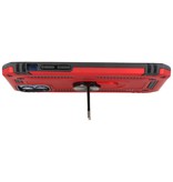 Funda Armor con Soporte para Anillo para iPhone 12 Mini Rojo