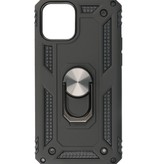 Coque Armor avec anneau pour iPhone 12 Mini Noir