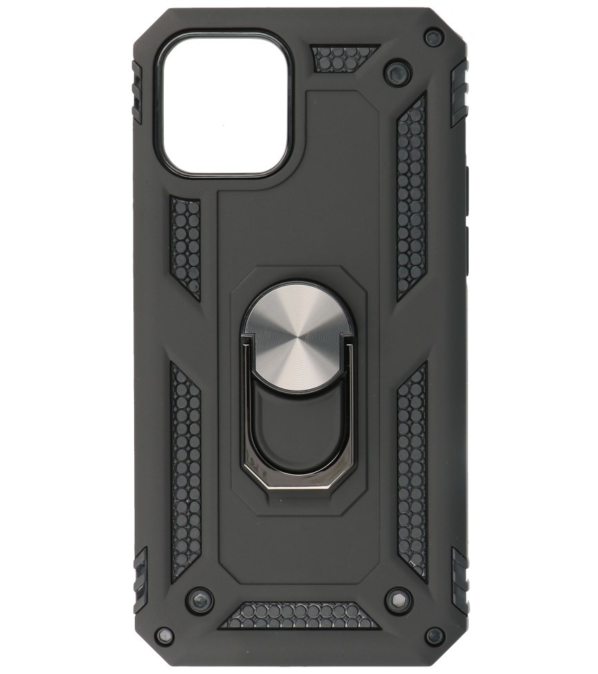 Armor Case with Ring Holder for iPhone 12 Mini Black