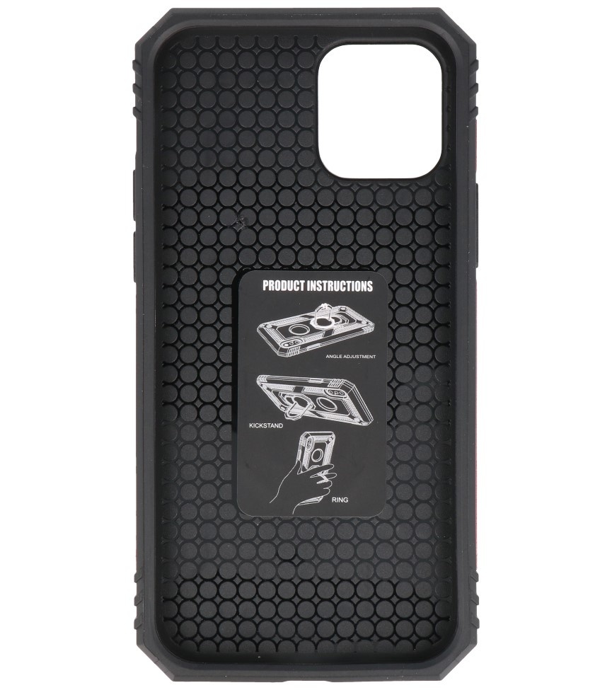 Armor Case with Ring Holder for iPhone 12 Mini Black