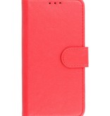 Bookstyle Wallet Cases Cover for iPhone 12 mini Red