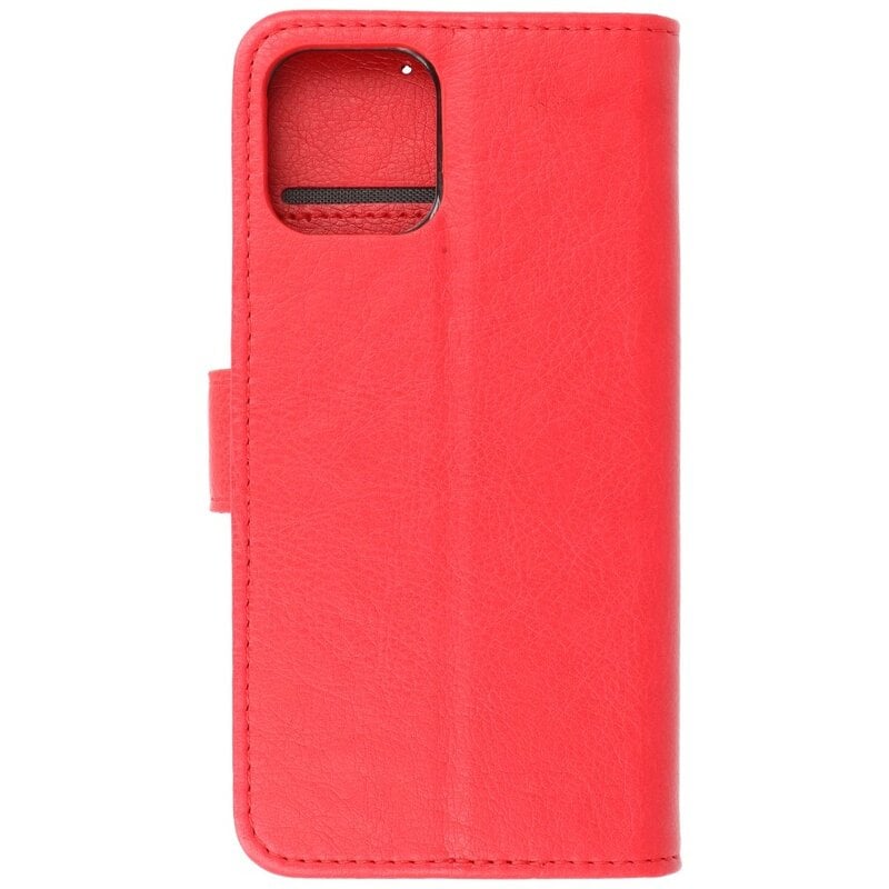 Bookstyle Wallet Cases Cover für iPhone 12 Mini Red