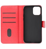 Bookstyle Wallet Cases Cover für iPhone 12 Mini Red