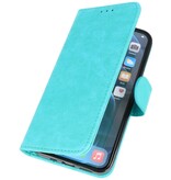 Bookstyle Wallet Cases Cover für iPhone 12 Mini Green