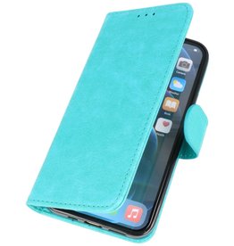 Bookstyle Wallet Cases Cover pour iPhone 12 mini Vert