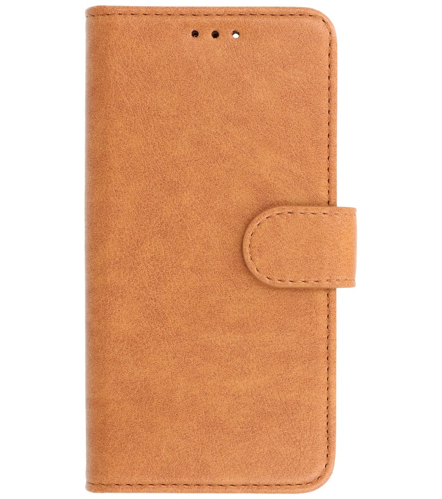 Bookstyle Wallet Cases Cover for iPhone 12 mini Brown