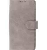 Bookstyle Wallet Cases Cover for iPhone 12 mini Gray