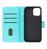 Bookstyle Wallet Cases Cover for iPhone 12 Pro Max Green
