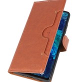 Luxury Wallet Case for Samsung Galaxy S20 FE Brown