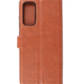 Luxe Portemonnee Hoesje voor Samsung Galaxy S20 FE Bruin