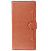 Custodia a portafoglio di lusso per Samsung Galaxy S21 marrone