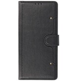 Luxury Wallet Case for Samsung Galaxy S21 Plus Black