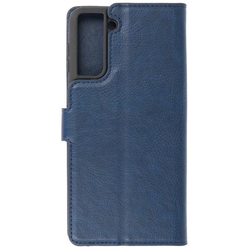 Luksus pungetui til Samsung Galaxy S21 Navy