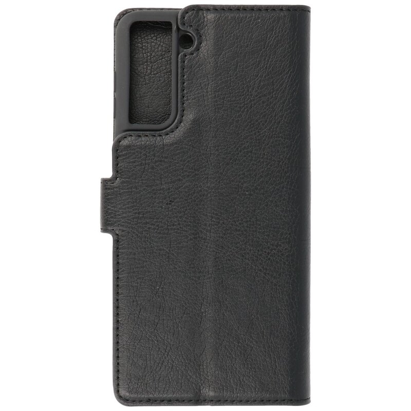 Funda Cartera de Lujo para Samsung Galaxy S21 Plus Negra