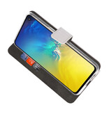Brieftasche Hülle für Huawei P40 Lite E / Y7P Weiß