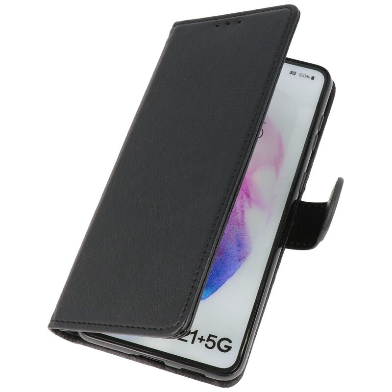 Bookstyle Wallet Cases Hoesje voor Samsung Galaxy S21 Plus Zwart