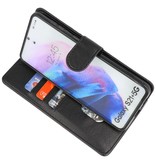 Bookstyle Wallet Cases Hoesje voor Samsung Galaxy S21 Plus Zwart