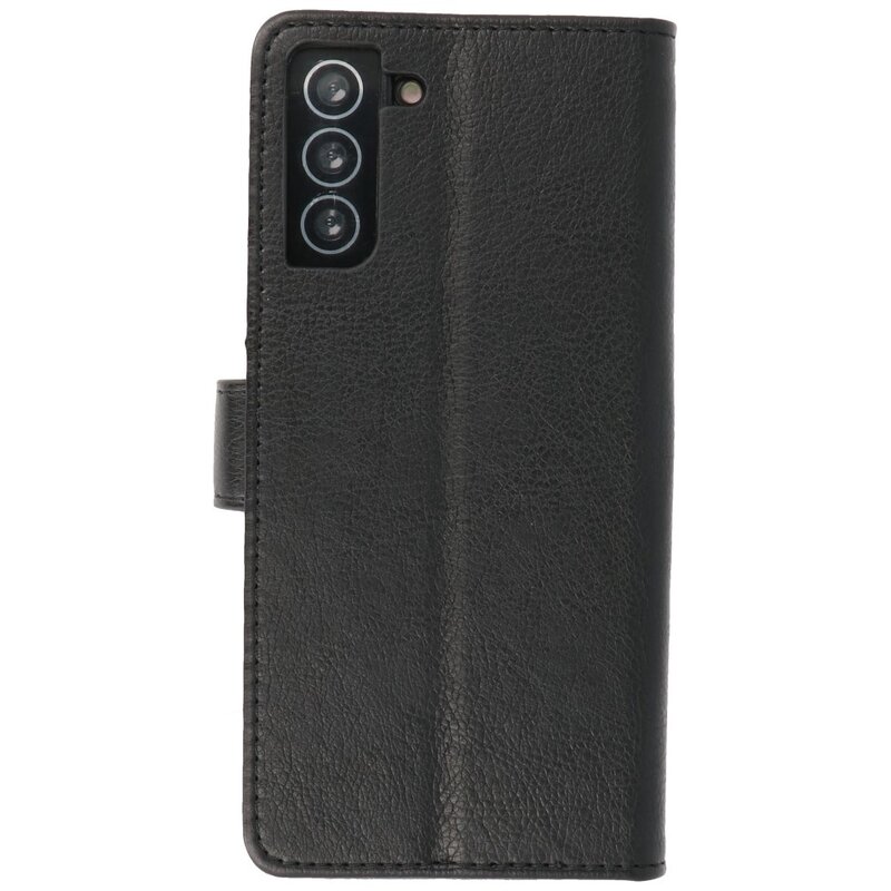 Bookstyle Wallet Cases Hoesje voor Samsung Galaxy S21 Plus Zwart