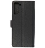Bookstyle Wallet Cases Hoesje voor Samsung Galaxy S21 Plus Zwart