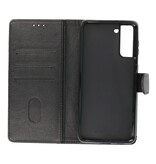 Bookstyle Wallet Cases Hoesje voor Samsung Galaxy S21 Plus Zwart
