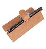 Bookstyle Wallet Cases Hoesje voor Samsung Galaxy S21 Plus Bruin