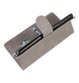 Bookstyle Wallet Cases Hoesje voor Samsung Galaxy S21 Plus Grijs
