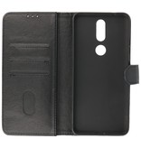 Bookstyle Wallet Cases Hoesje voor Nokia 2.4 Zwart