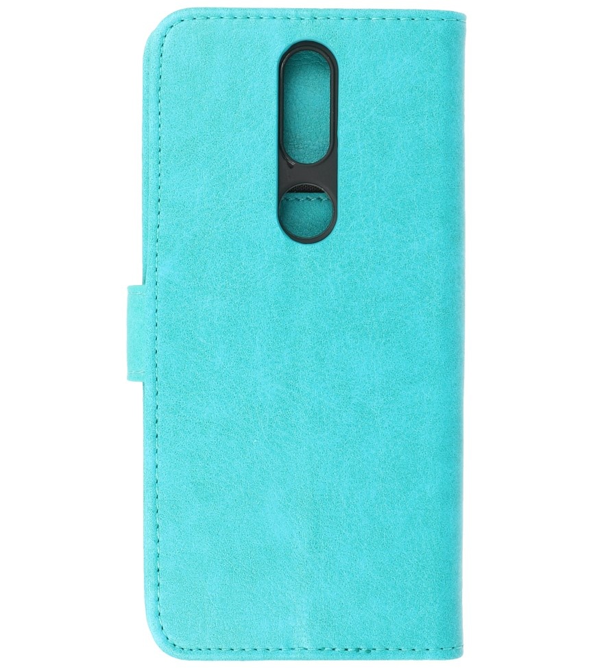 Bookstyle Wallet Cases Hoesje voor Nokia 2.4 Groen