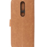 Bookstyle Wallet Cases Hoesje voor Nokia 2.4 Bruin