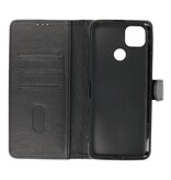 Bookstyle Wallet Cases Hoesje voor Motorola Moto G9 Power 2020 Zwart