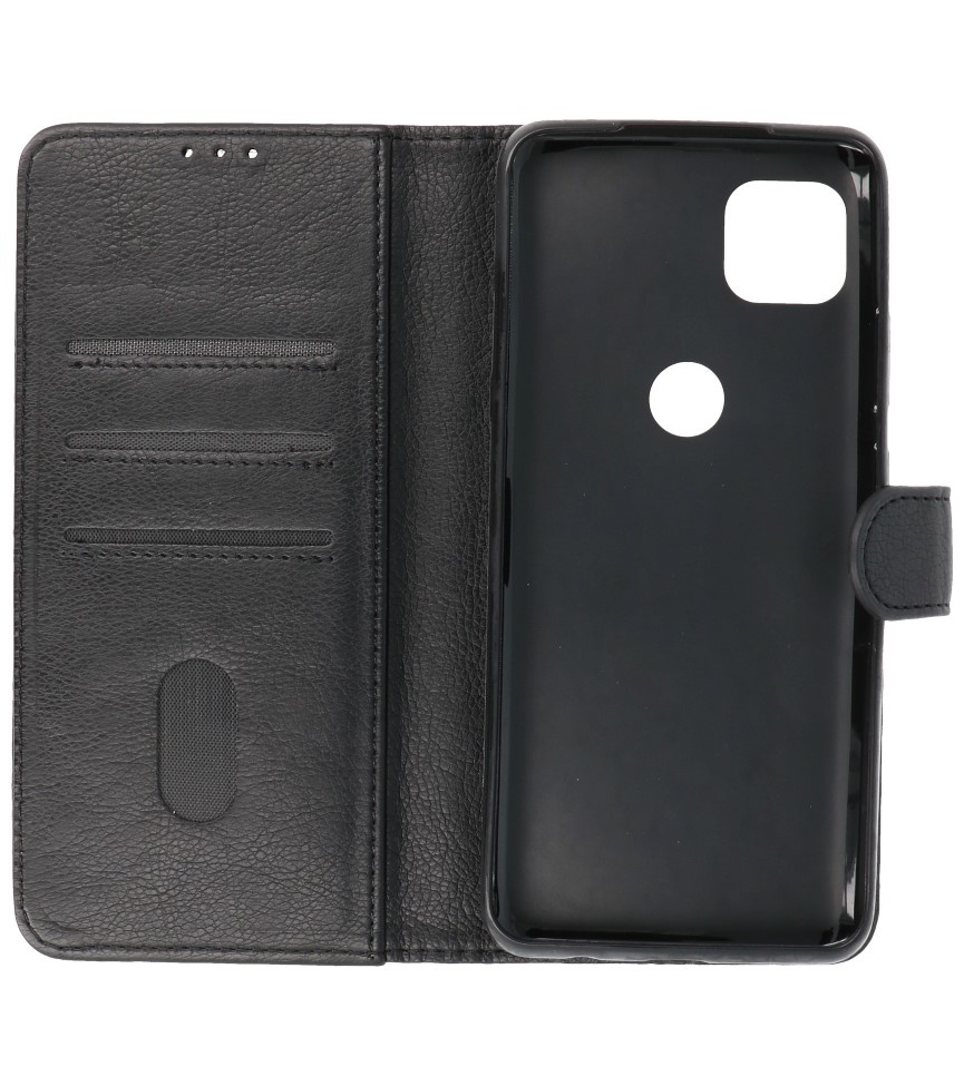 Bookstyle Wallet Cases Hoesje voor Moto G 5G Zwart