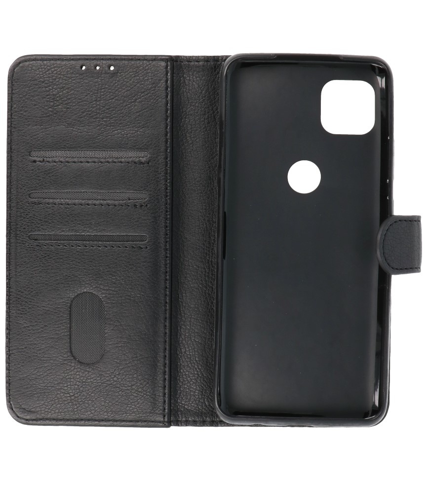 Bookstyle Wallet Cases Hoesje voor Motorola Moto G 5G Zwart