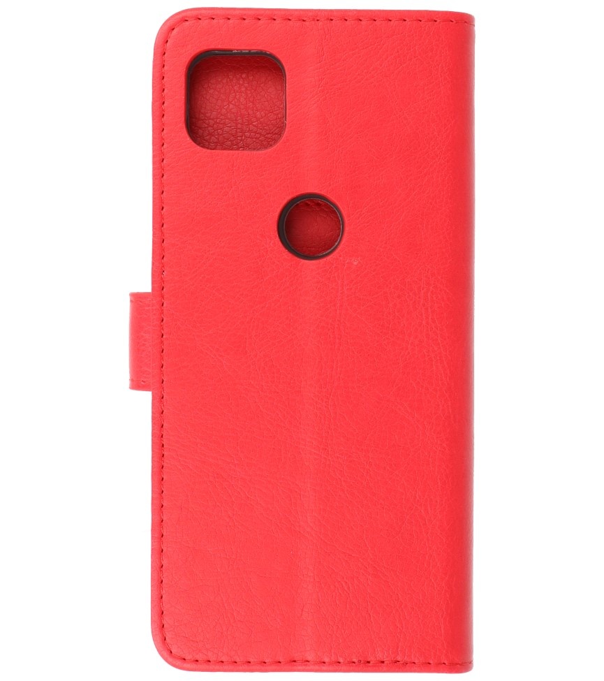 Bookstyle Wallet Cases Hoesje voor Moto G 5G Rood