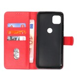 Bookstyle Wallet Cases Hoesje voor Motorola Moto G 5G Rood