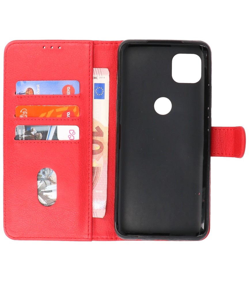 Bookstyle Wallet Cases Hoesje voor Moto G 5G Rood