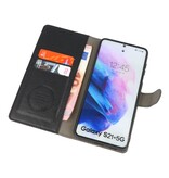 Funda Cartera de Lujo para Samsung Galaxy S21 Plus Negra