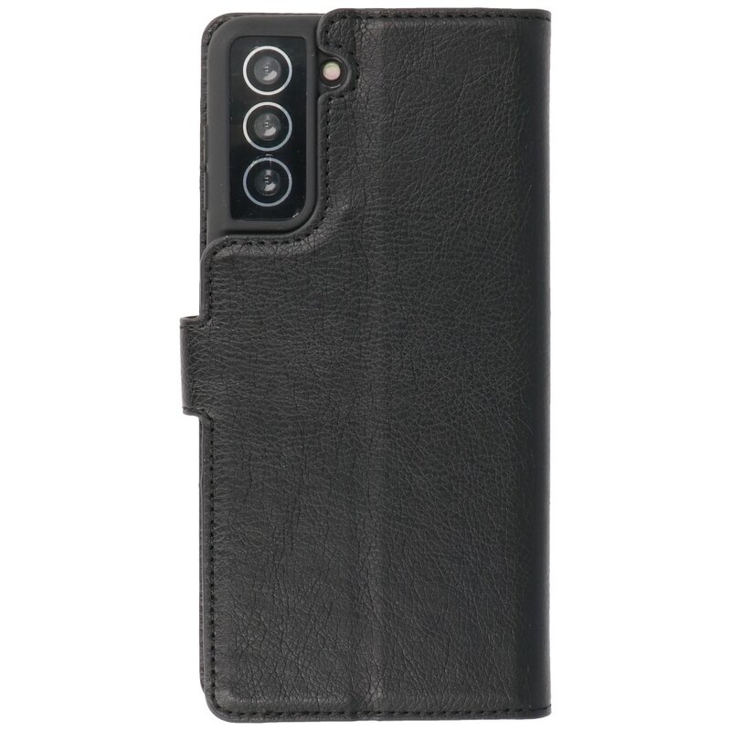 Luksus pung taske til Samsung Galaxy S21 Plus sort