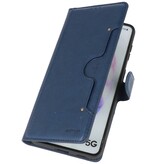 Luxury Wallet Case for Samsung Galaxy S21 Plus Navy