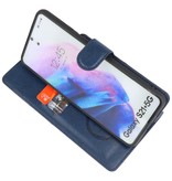 Luxus-Brieftasche für Samsung Galaxy S21 Plus Navy