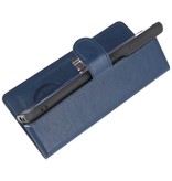 Luxury Wallet Case for Samsung Galaxy S21 Plus Navy