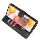 Estuche Bookstyle Wallet Cases para Samsung Galaxy A42 5G Negro