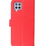 Bookstyle Wallet Cases Hoesje voor Samsung A42 5G Rood